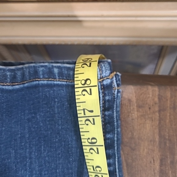 Judy Blue Jeans Women's sz 3/26 Distressed Mid Rise Skinny Leg Denim Jean - Picture 10 of 10